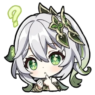 Sticker from 🌱.𑁤 ‌nahida ♡ @ssapientiaoromasdis