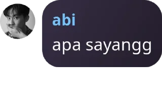 🥵 emoji abi ganteng pacar gisel Telegram sticker 23 of 40