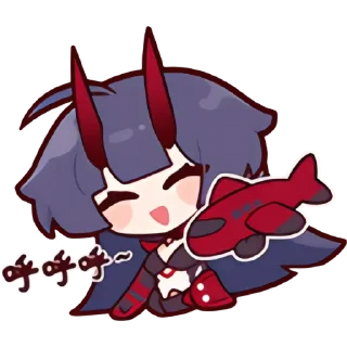 ✈️ emoji 崩坏3·雷鸣彻空｜@karako_c Telegram sticker 7 of 25