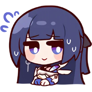 😅 emoji 崩坏3·雷鸣彻空｜@karako_c Telegram sticker 3 of 25