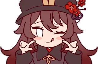 😋 emoji Genshin impact @Pinkstorys8 Telegram sticker 10 of 54