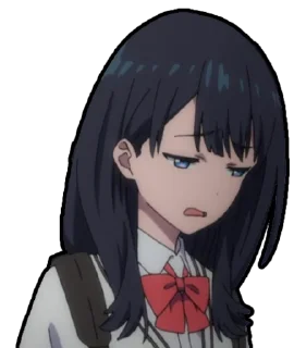 😞 emoji 宝多 六花 Telegram sticker 3 of 47