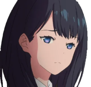 😒 emoji 宝多 六花 Telegram sticker 20 of 47