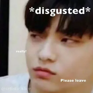 😒 emoji Txt meme Telegram sticker 23 of 32
