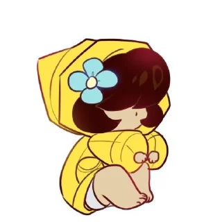 Sticker from Six Little Nightmare by @StickerAnimePack