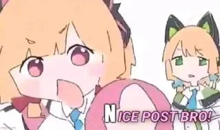 Sticker from Arona's Hideout Live Reaction 6