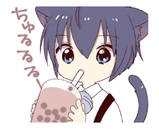 🐱 emoji Boy of the Black Cat — @slyhterin Telegram sticker 22 of 25