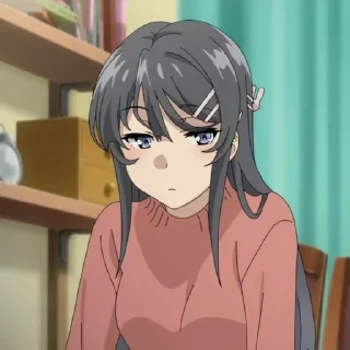 🦋 emoji -mai sakurajima Telegram sticker 13 of 20