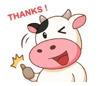 Sticker from Momo cow vol. 2 @noustiker