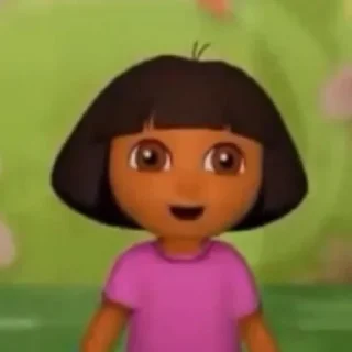 Sticker from dora