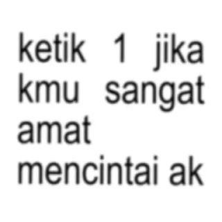 Sticker from kata kata hari ini😝🤙🏻🔥