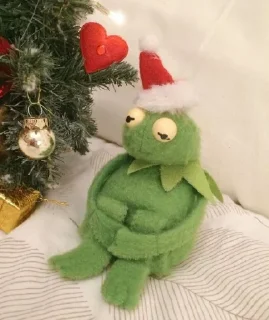 Sticker from Kermit