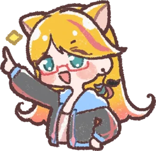 Sticker from Asahi Linya~