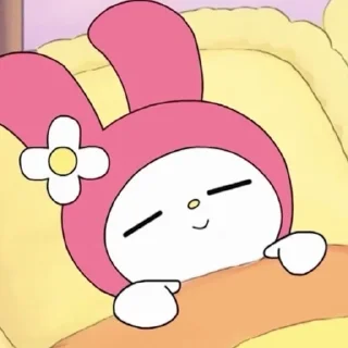 😠 emoji 마이 멜로디 Telegram sticker 16 of 28