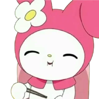 😶 emoji 마이 멜로디 Telegram sticker 18 of 28