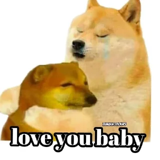 🥰 emoji Cheems Telegram sticker 7 of 29