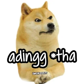 😡 emoji Cheems Telegram sticker 24 of 29