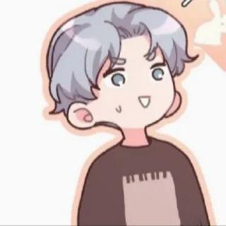 🥲 emoji Don't say you love me Telegram sticker 6 of 24