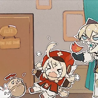 💥 emoji ⤻ 𝐊lee !! ★ @GENSHIINS ✿ˎˊ˗ Telegram sticker 14 of 71