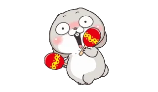 Sticker from very miss rabbit @iBeautyunjin