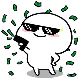 😎 emoji Lil Bean ☆ Smile Always Telegram sticker 2 of 100