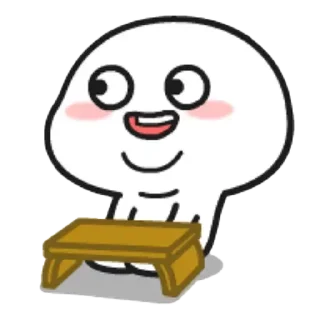 😳 emoji Lil Bean ☆ Smile Always Telegram sticker 23 of 100