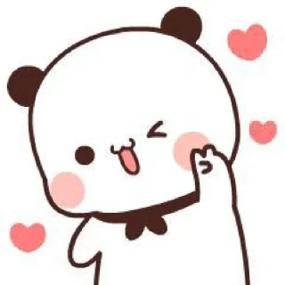 😉 emoji @Opstickerpacks 💫panda 💖 Telegram sticker 13 of 61