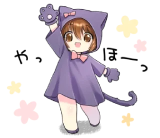 Sticker from Boy of a cat ear @bistic
