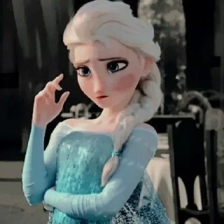 ❄️ emoji Elsa Telegram sticker 5 of 51