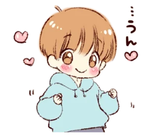 👦 emoji Sticker of a boy and a girl! (Boys side) @waesticker Telegram sticker 22 of 25
