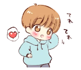 👦 emoji Sticker of a boy and a girl! (Boys side) @waesticker Telegram sticker 23 of 25