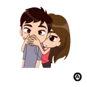👊 emoji You & Me Telegram sticker 20 of 120