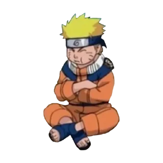 ☹️ emoji Naruto uzumaki Telegram sticker 19 of 31