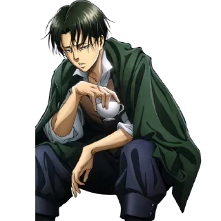 Sticker from Levi Ackerman By @LiuAlvinas
