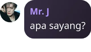 Sticker from Mr. Juan