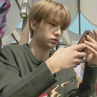 ☠ emoji Matthew as Hyunjin Telegram sticker 4 of 43
