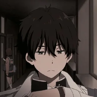 ⛰️ emoji Oreki-san Telegram sticker 12 of 14
