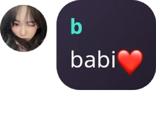 Sticker from b