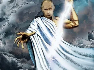 Sticker from Путин - Бог