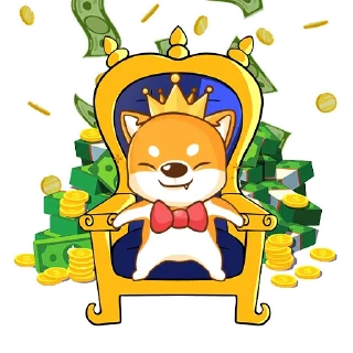 🤑 emoji Prince Floki Telegram sticker 6 of 11