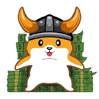 💵 emoji Floki Inu Telegram sticker 13 of 28