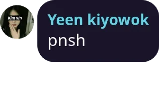 Sticker from yeen punya