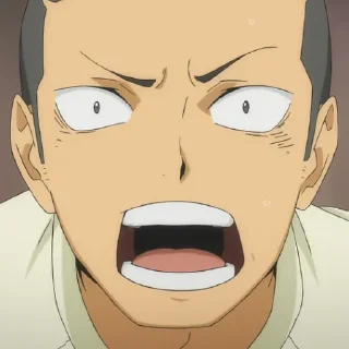 🏐 emoji @wallpaper_kid haikyuu//2 @Anime_Sticker_noob Telegram sticker 7 of 45