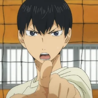 🏐 emoji @wallpaper_kid haikyuu//2 @Anime_Sticker_noob Telegram sticker 12 of 45