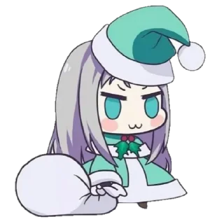 🎅 emoji @wallpaper_kid @Anime_Sticker_noob Podaru Podaru Telegram sticker 6 of 61