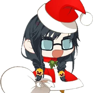 🎅 emoji @wallpaper_kid @Anime_Sticker_noob Podaru Podaru Telegram sticker 16 of 61