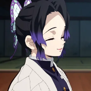 😌 emoji Shinobu Mitsuri Kanao - @Otakuzdream Telegram sticker 11 of 95