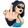 😬 emoji Cursed @StickersPackRobot Telegram sticker 8 of 42