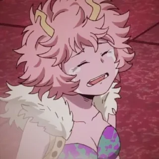 🍥 emoji Mina Ashido [@InariChuu] Telegram sticker 7 of 15