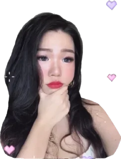 Sticker from angel puff